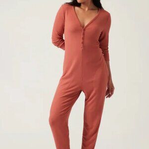 ATHLETA Wind Down Sleep Romper XL